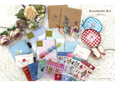 新作は愛くるしい「猫」がテーマ♪軽やかでガーリーな『くらはしれい』文具シリーズ第7弾が新登場！