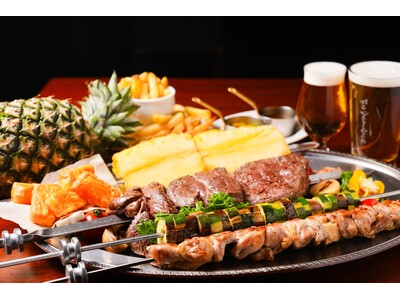 専用窯でじっくり焼き上げた極上の本格シュラスコが食べ放題！『BUTCHER REPUBLIC 横浜赤レン...