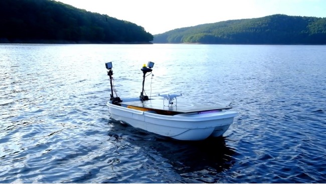 「Marine Drone（自動運転船舶ロボット）」を用いた密漁対策の社会実装実験を岩手県宮古市とスタート