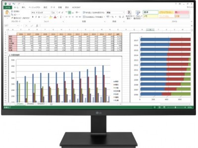 ビジネス作業をより快適にする、23.8インチIPSモニター「24BL650C-B」を5月15日（金）より全国で順次発売