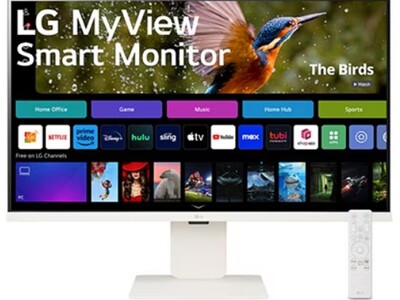 “LG MyView Smart Monitor“としてさらに進化！4K IPSパネルでwebOS搭載の「32SR83U-W」を2月中旬より順次発売