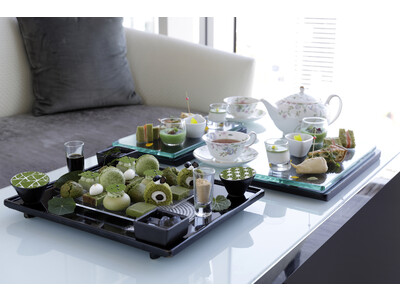 【大阪マリオット都ホテル】新緑の季節にぴったりな抹茶づくしの“抹茶アフタヌーンティー”