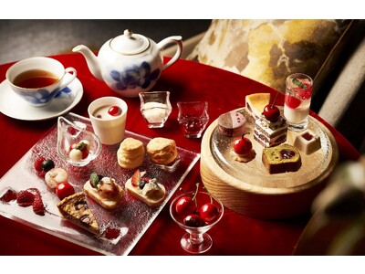 【ウェスティン都ホテル京都】初夏を告げる愛らしいチェリーが主役　アフタヌーンティーやパフェ販売