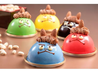 【シェラトン都ホテル大阪】5色の鬼が勢ぞろい「節分スイーツ＆恵方巻」