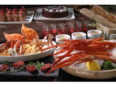 【ウェスティン都ホテル京都】「チョコレートと蟹の旬祭ビュッフェ」開催