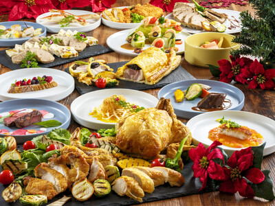 【都ホテル 尼崎】華やかなホリデーシーズンを彩る　NEWスタイルの「クリスマス オーダー＆ハーフブッフェ」