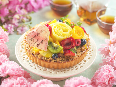 【都ホテル 尼崎】美しい花束のようなスイーツに“ありがとう″の気持ちを込めて　【母の日限定スイーツ】フル...