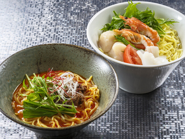 【都ホテル 尼崎】旨辛 or さっぱり？ 気分で選べる夏の「冷麺」を販売 暑い日にうれしい、中国料理 四川の技が光る涼やかな味覚