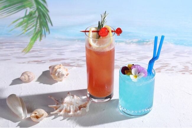 【シェラトン都ホテル大阪】水辺と太陽をイメージした夏の夜を彩る鮮やかなジントニックを販売