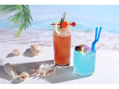 【シェラトン都ホテル大阪】水辺と太陽をイメージした夏の夜を彩る鮮やかなジントニックを販売