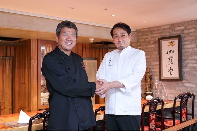 【シェラトン都ホテル大阪】ミシュランの名店「空心 伽藍堂」のシェフ 大澤広晃氏とコラボレーション　一夜限定コース「空心 伽藍堂×中国料理 四川　青天の霹靂」販売