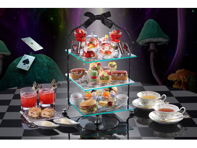 【シェラトン都ホテル大阪】「いちご」×「不思議の国のアリス」がテーマのアフタヌーンティーなど旬のいちごを満喫できる「いちごフェア」開催