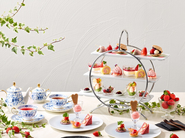 【都リゾート 志摩 ベイサイドテラス】和×洋 どちらも味わう『和洋のいちごのアフタヌーンティー2026』予約スタート!