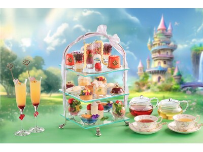 【シェラトン都ホテル大阪】「ラプンツェル」がテーマのアフタヌーンティーや「イースタースイーツ」が登場　旬のいちごを満喫できる「いちごフェア」第2弾 開催