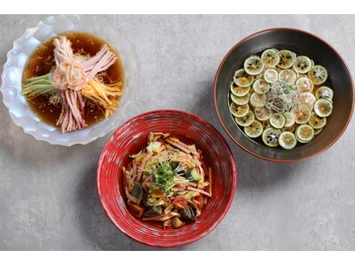 【シェラトン都ホテル大阪】ピータン・焼豚・彩り野菜のピリ辛冷麺が新登場　夏の風物詩「冷麺」 6月1日（月...