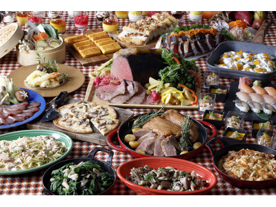 �y���}���I�b�g�s�z�e���z�H�̔������܂邲�Ɗ��\�I�J�{�`������ȂǏ{�̖��o���ʂ�u�H�̎��n�Ճu�b�t�F�v���J�ÁB�V���o�[�E�B�[�N&�n���E�B�[�����Ԃɂ́A����X�C�[�c���o��