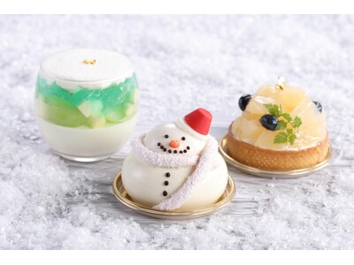 【シェラトン都ホテル大阪】雪だるま形のケーキやグラタンパンなど冬季限定商品を販売「ボージョレ・ヌーヴォー」などお酒と楽しむチーズブレッドも新登場