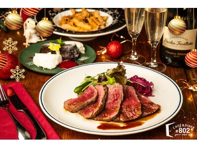 【渋谷の人気隠れ家レストランで心躍るクリスマス】厳選牛のローストやポルチーニパスタ＆飲み放題！＃802 ...