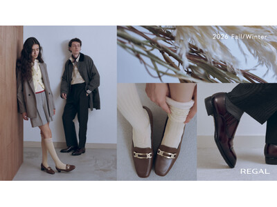 【REGAL】26 Fall / Winterシーズンのイメージビジュアルを公開