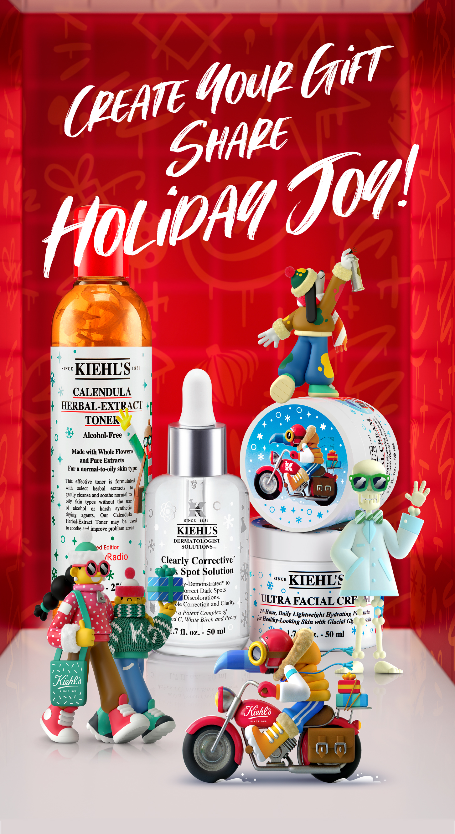 キールズならきっとみつかる、心躍る瞬間。自分らしさを輝かせる、ヘルシースキン*1。2022 キールズ ホリデイ