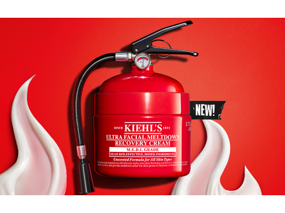 皮膚科学発想のスキンケアブランド、キールズから新登場現代美容の肌SOS*¹に。ダウンタイム*²速攻略！「瞬間バリア*³クリーム UFC」1月16日(金)発売