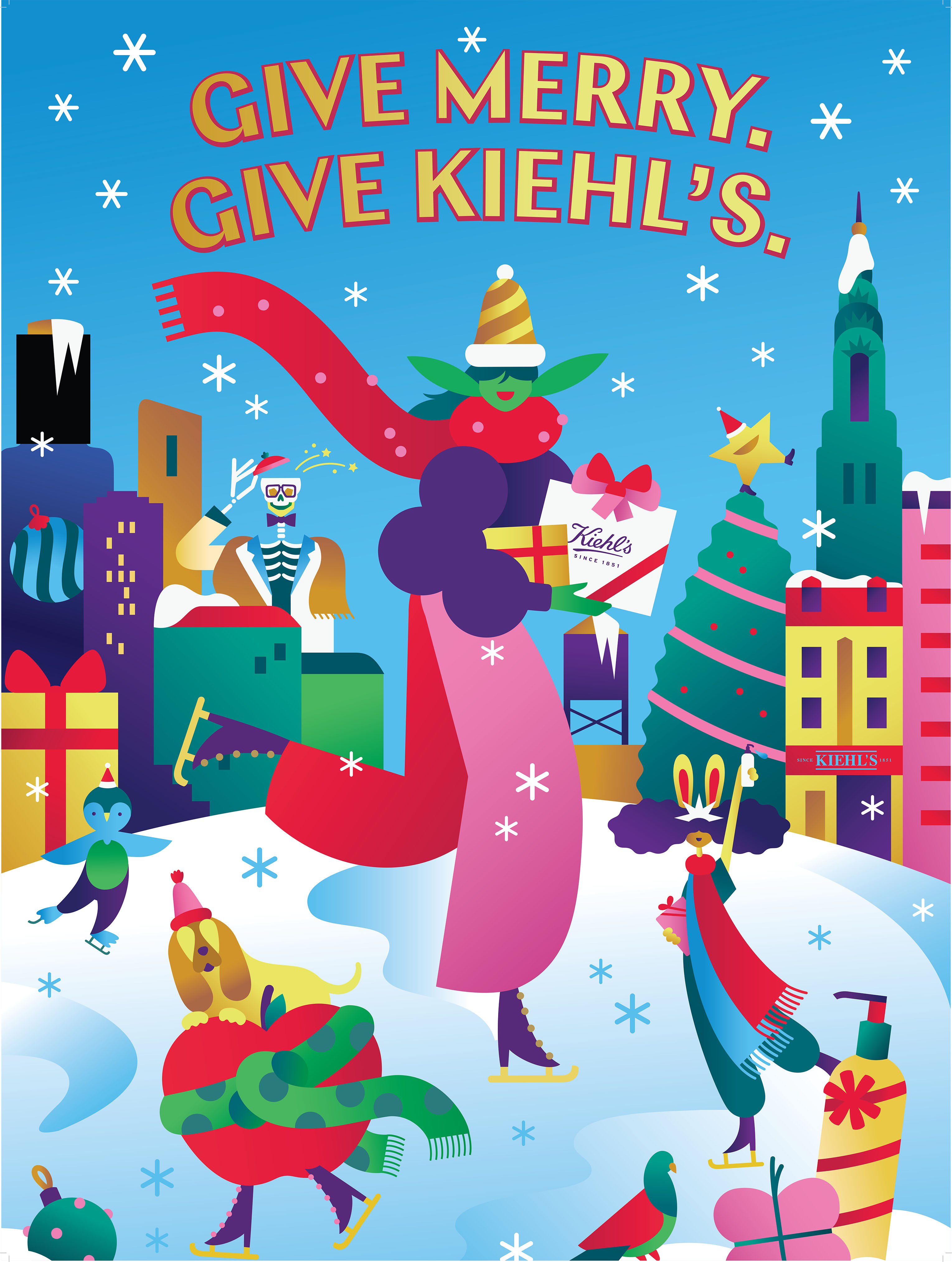 GIVE MERRY. GIVE KIEHL’S. -キールズと一緒にワクワクを贈ろう-