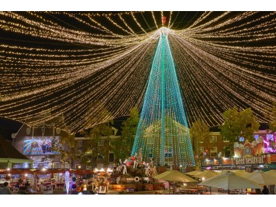 世界最大1,300万球のイルミネーション「光の王国」で過ごすクリスマス日本最大級! 高さ３０ｍのクリスマスツリー登場史上最大のクリスマスマーケット＆スペシャルイベント