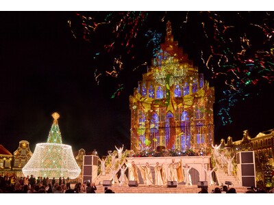 日本初(※1)『グランド・シャンデリアツリー』が初点灯！　憧れの『European Holy Christmas』が11月7日(金)より開幕　大切な人と、圧巻の輝きに包まれる特別なひと時を。