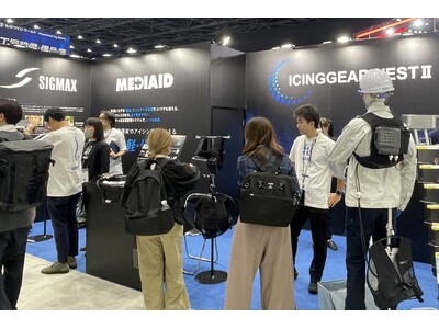 「ペルチェ×水冷」独自構造のワーカー向け冷却服　昨年の展示会での好評を受け、労働現場の熱中症対策提案を強化