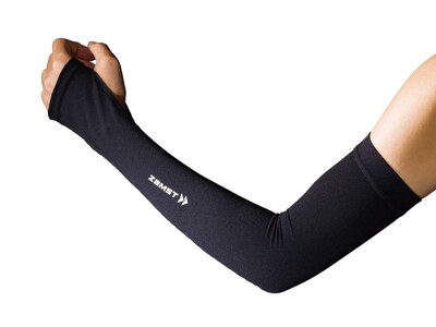 効率的な腕の動きのサポートとUV対策を両立「ザムスト アームスリーブ ロング COOL EDITION」を4月14日より新発売！