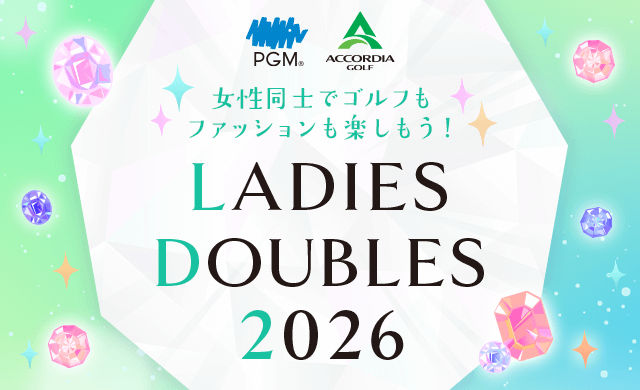 ザムスト、「PGM・ACCORDIA LADIES DOUBLES 2…