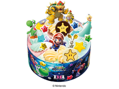アイスクリームケーキ 「スーパーマリオギャラクシー パレット４」を発売　また、対象のダブルカップご購入者...
