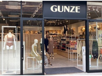 GUNZEの直営店がふかや花園プレミアム・アウトレットに10月20日オープン