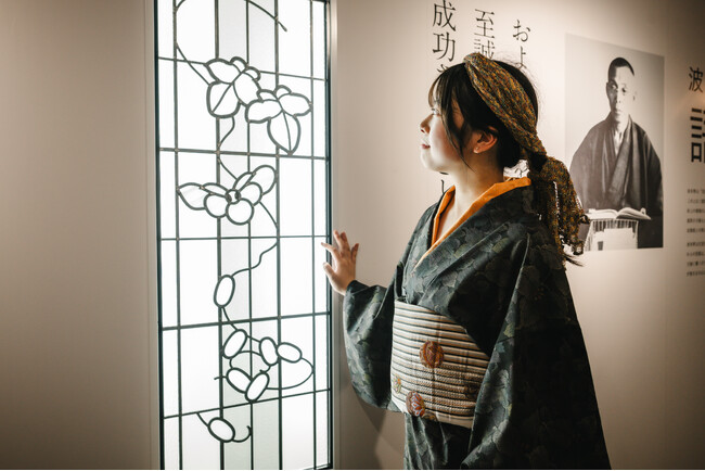 大正ロマン秋のフォトスポット巡り in グンゼ博物苑・記念館 開催