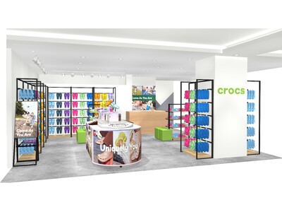 Crocs(TM)、関西唯一のポップアップストアを2024年12月7日（土）より京都 河原町オーパ内 3Fに期間限定オープン