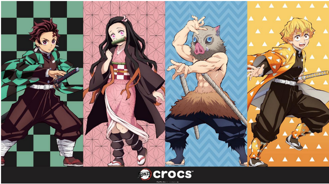 鬼滅の刃×Crocs(TM) コラボレーションアイテムが日本初登場