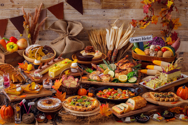 料理とスイーツ、副総料理長とペストリー副料理長が旬の味覚を彩るスイーツ&ランチブッフェ「匠の饗宴 Battle of Sous chef’s 収穫祭」10月14日より開催