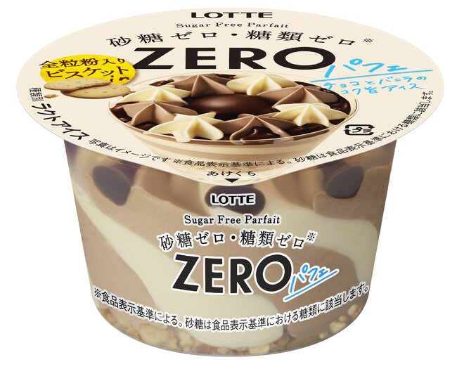 砂糖・糖類ゼロなのにおいしい「ゼロブランド」からパフェタイプが初登場！！『 ZERO　パフェ』発売