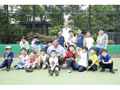 “噛む力をスポーツの力に”　野球教室＆トークショーを実施