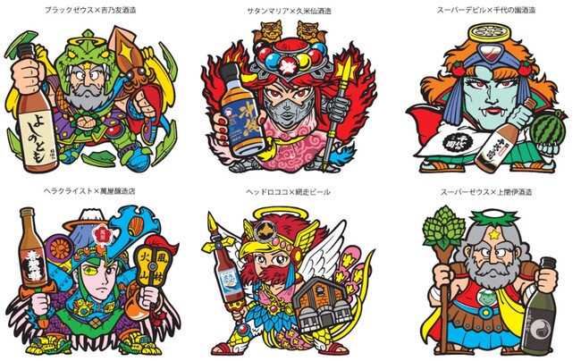 全国6社の酒類メーカーがビックリマンとコラボ商品展開「JAPANクラフト酒〈悪魔VS天使〉」企画が9月始動