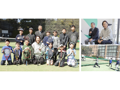 元プロテニスプレーヤー・男子テニス日本監督 添田 豪氏登壇！『噛む力をスポーツの力に』第6弾　噛むこと×テニス教室＆トークショーを開催