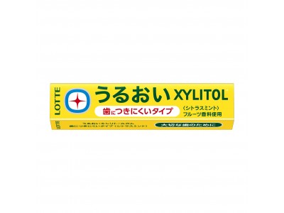 うるおい実感！シニア層にむけた新コンセプトのキシリトールガム登場　ロッテ『うるおいキシリトールガム＜シトラスミント＞』 ファミリーボトルも！ 9月4日(火）全国で発売