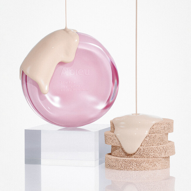 薄膜ヴェールが素肌を引き立てる、「生肌（センビプ）」仕上げのクッションファンデがアピューから登場