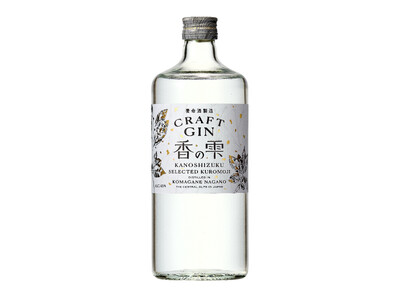“日本の森が香るクラフトジン” 養命酒製造の「香の雫」700ml新発売