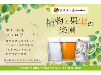 「養命酒製造」×「シュガーマーケット」コラボストアキャンペーンのお知らせ