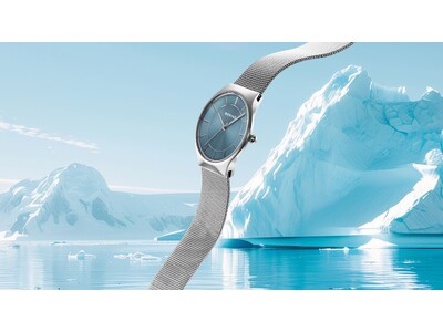 【BERING】北極の空と氷が織りなす、自然界の不変の美しさを表現したアイスブルーコレクション