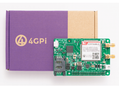 3キャリア対応ラズベリーパイ用4G（LTE）通信モジュール「4GPi」を開発