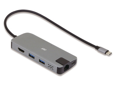USB Type-C 1ポートにさまざまな機器をまとめて接続！5 in 1マルチアダプター発売