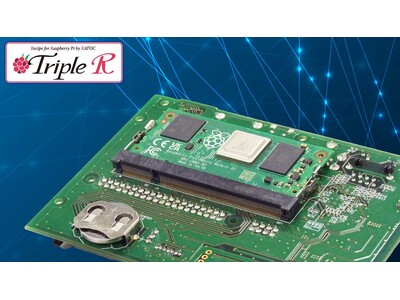 ラズパイキャリアボードにてRaspberry Pi Compute Module 4Sの動作確認を実施