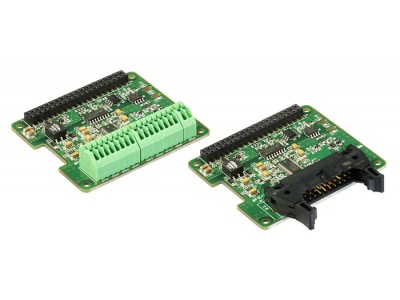 センサーなどのアナログ信号を入力、デジタル変換が可能なRaspberry Pi 用 ADCボードを発売